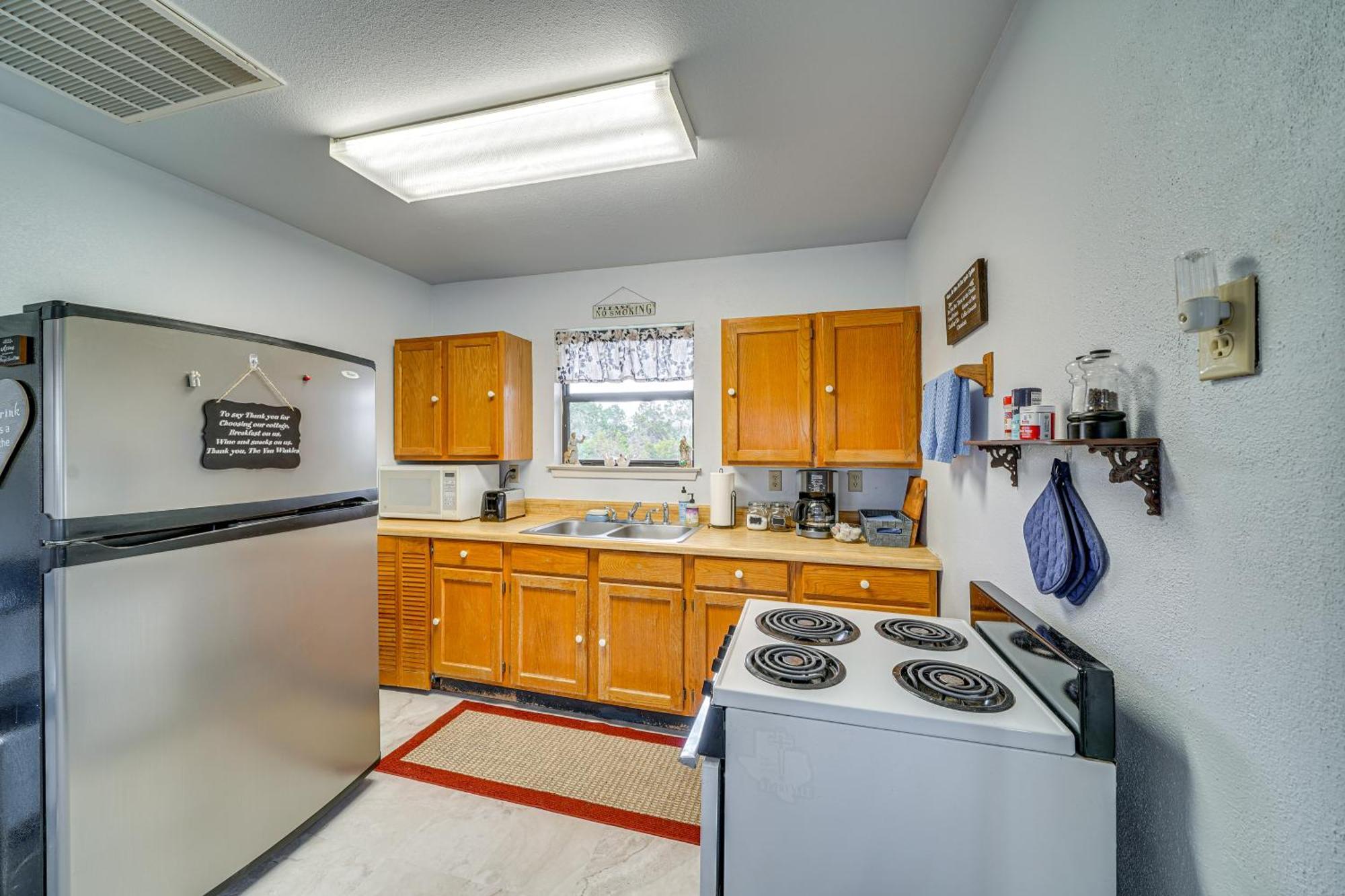 Cozy Kerrville Guest Cottage Near Guadalupe River! Exteriör bild
