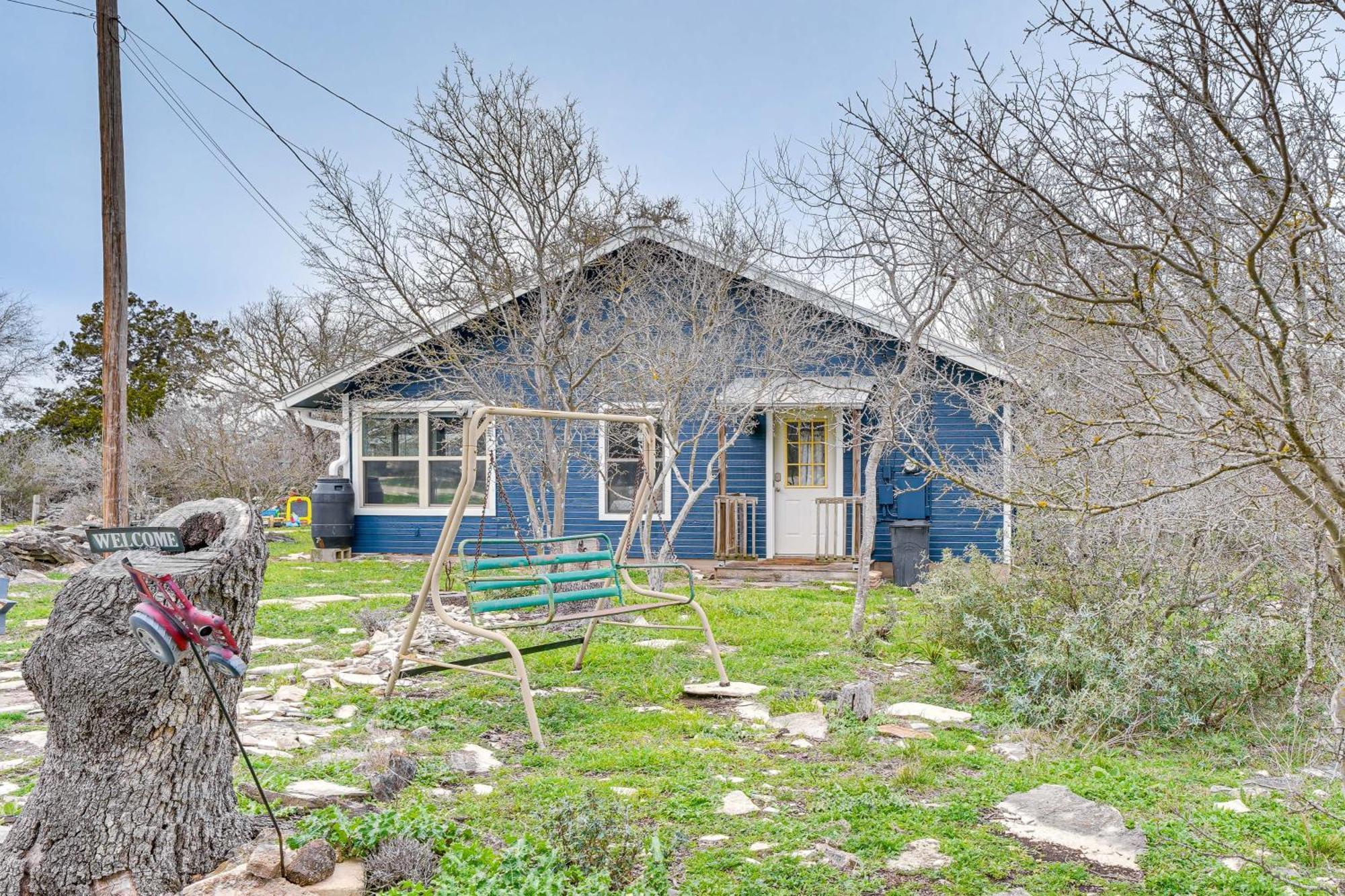 Cozy Kerrville Guest Cottage Near Guadalupe River! Exteriör bild