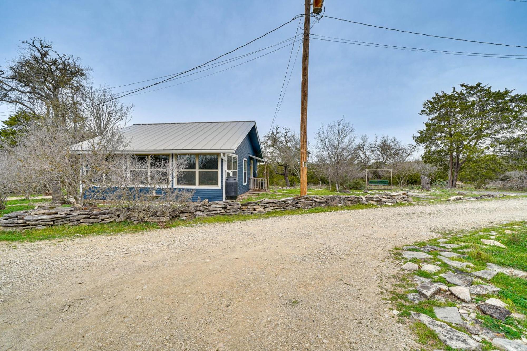Cozy Kerrville Guest Cottage Near Guadalupe River! Exteriör bild