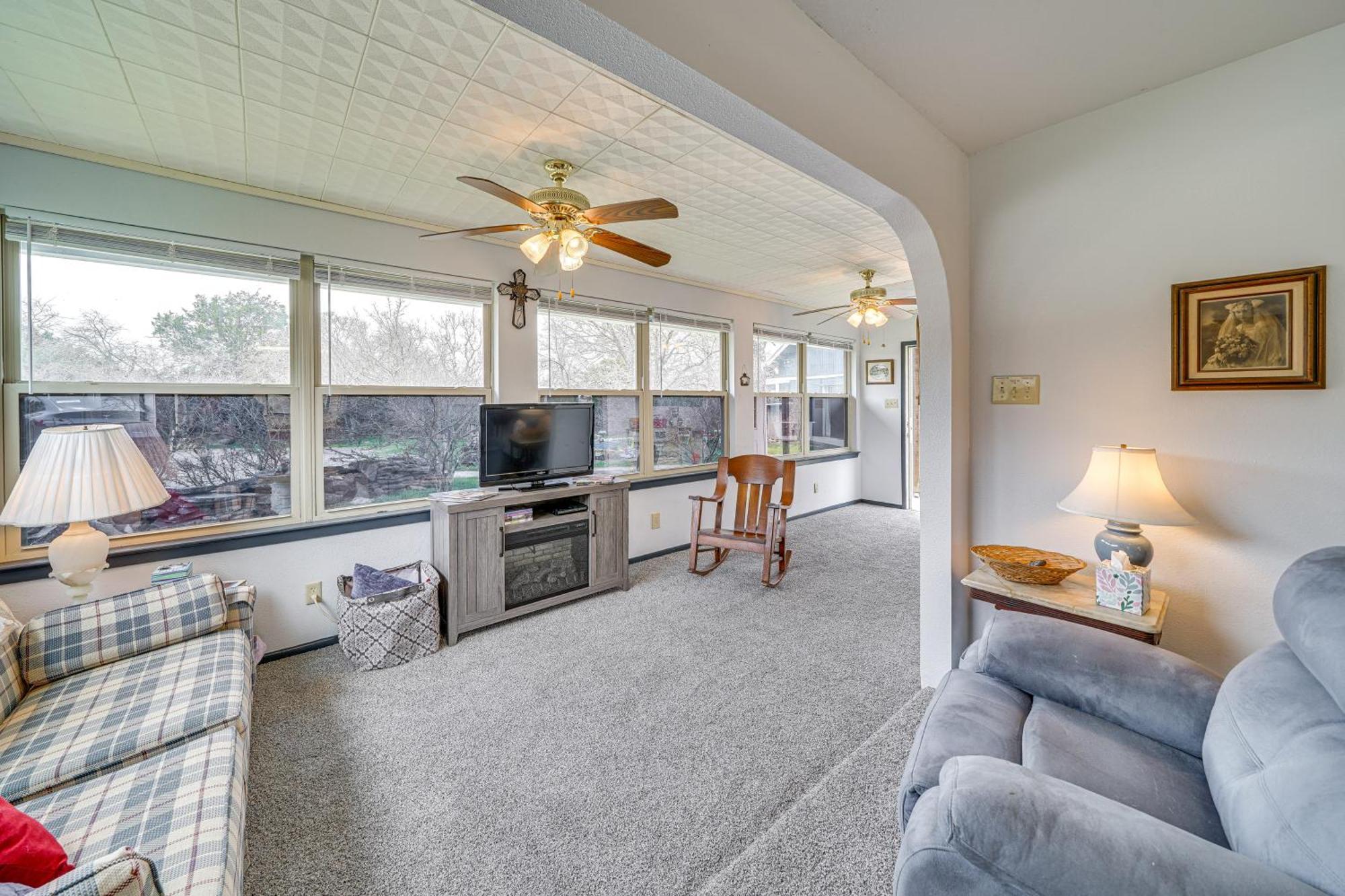 Cozy Kerrville Guest Cottage Near Guadalupe River! Exteriör bild
