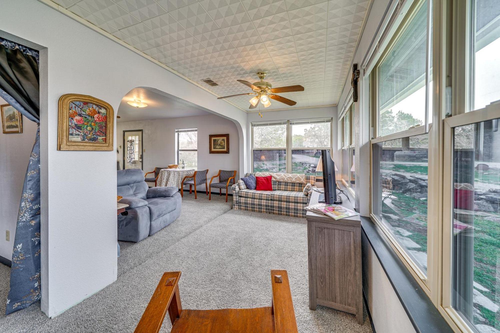 Cozy Kerrville Guest Cottage Near Guadalupe River! Exteriör bild